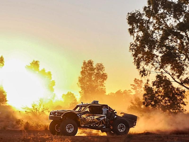 Boston Morgan-Horan on his way to second overall at Finke