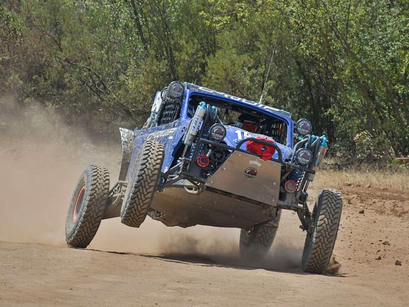 Paul Hackett won his class at the NORRA Mexican 1000