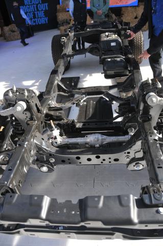 Super Duty's chassis is built into stock Ranger dimensions and the steel is significantly thicker that other Ranger units.