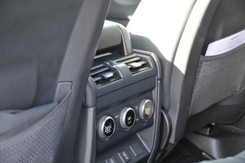 Full climate control for second row.