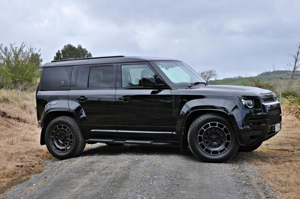 More of everything, in black.