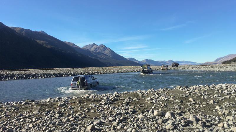 Mathias and Rakaia River weekend
